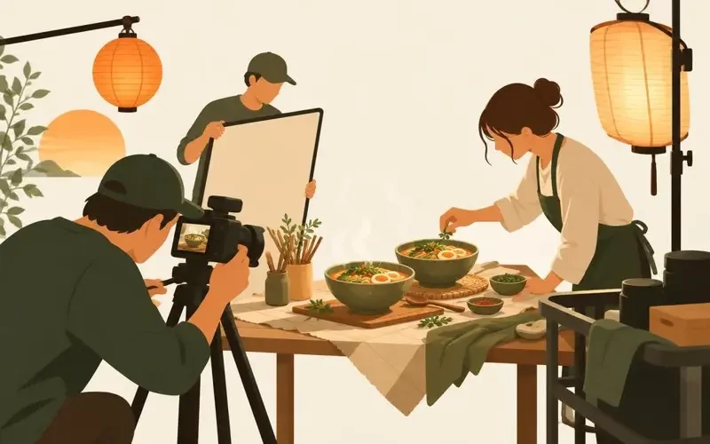 《长安小食光》幕后揭秘：一桌美食是如何拍出来的 配图